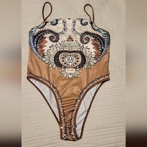 Paisley print Bodysuit